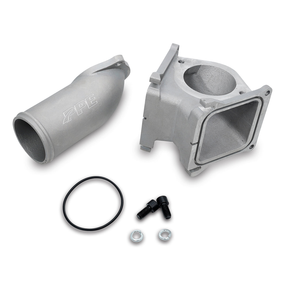 2006-2010 GM 6.6L Duramax Race High-Flow 3 inch Intake Bridge Manifold Race Raw PPE Diesel