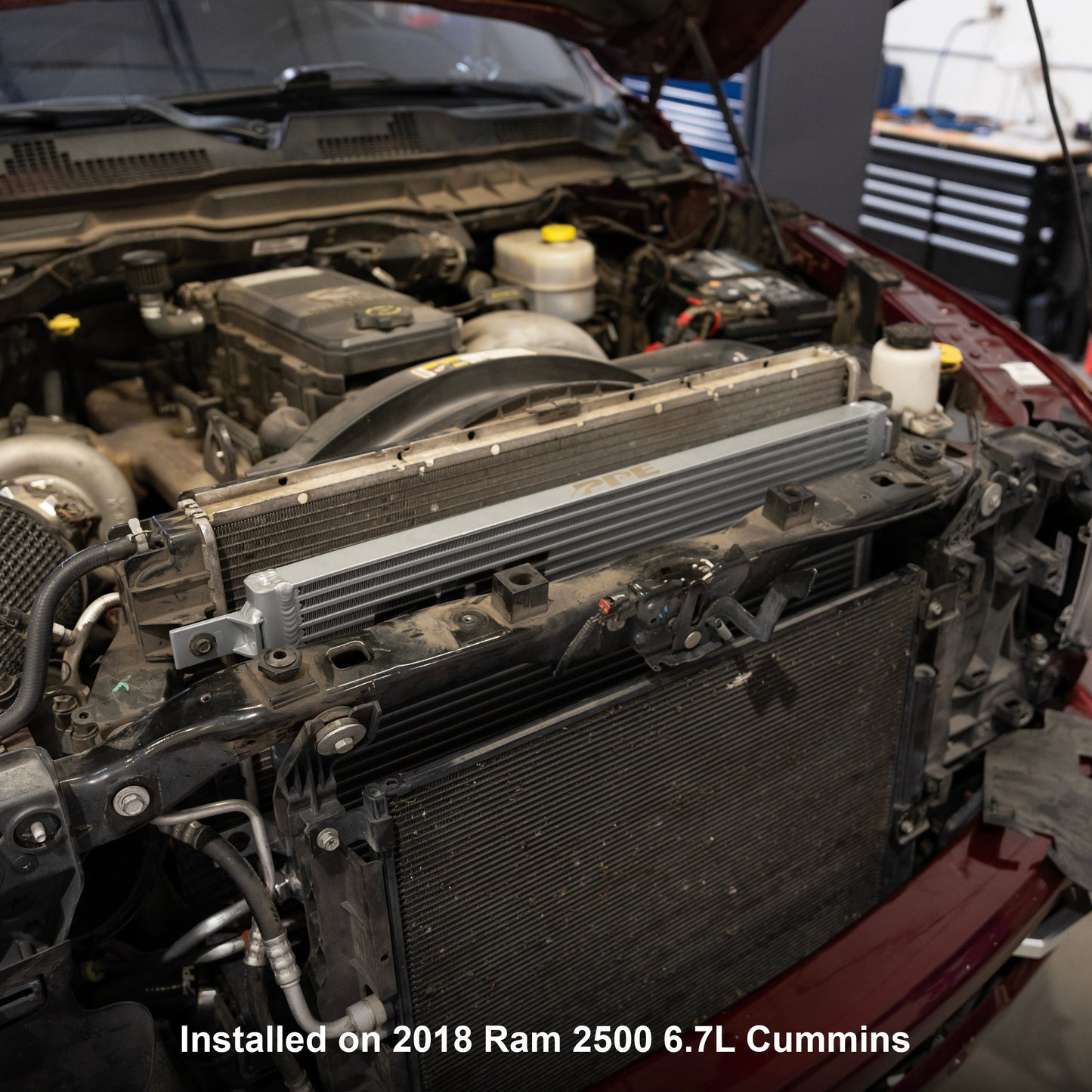 2015-2018 RAM 2500/3500 68RFE/AS69RC Bar and Plate Transmission Cooler