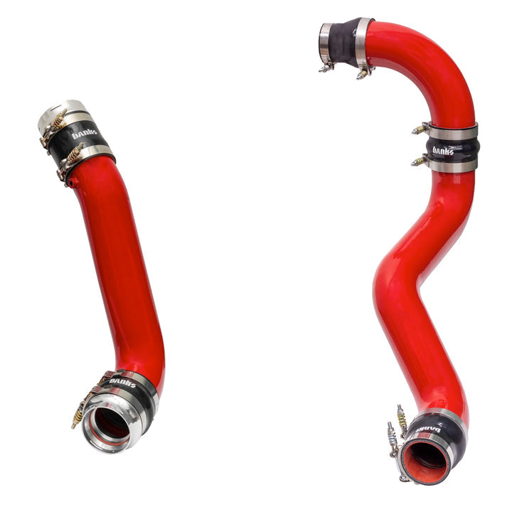 Banks Boost Tube Kit, Red Powdercoat | 20-26 6.6L Duramax L5P