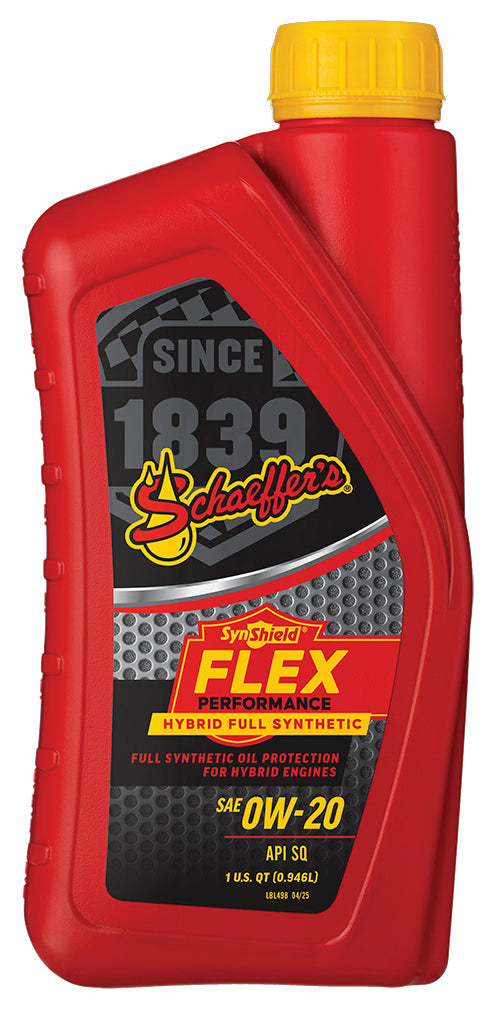 Schaeffer 6025 SynShield Flex Performance Hybrid Full Synthetic 0W-20