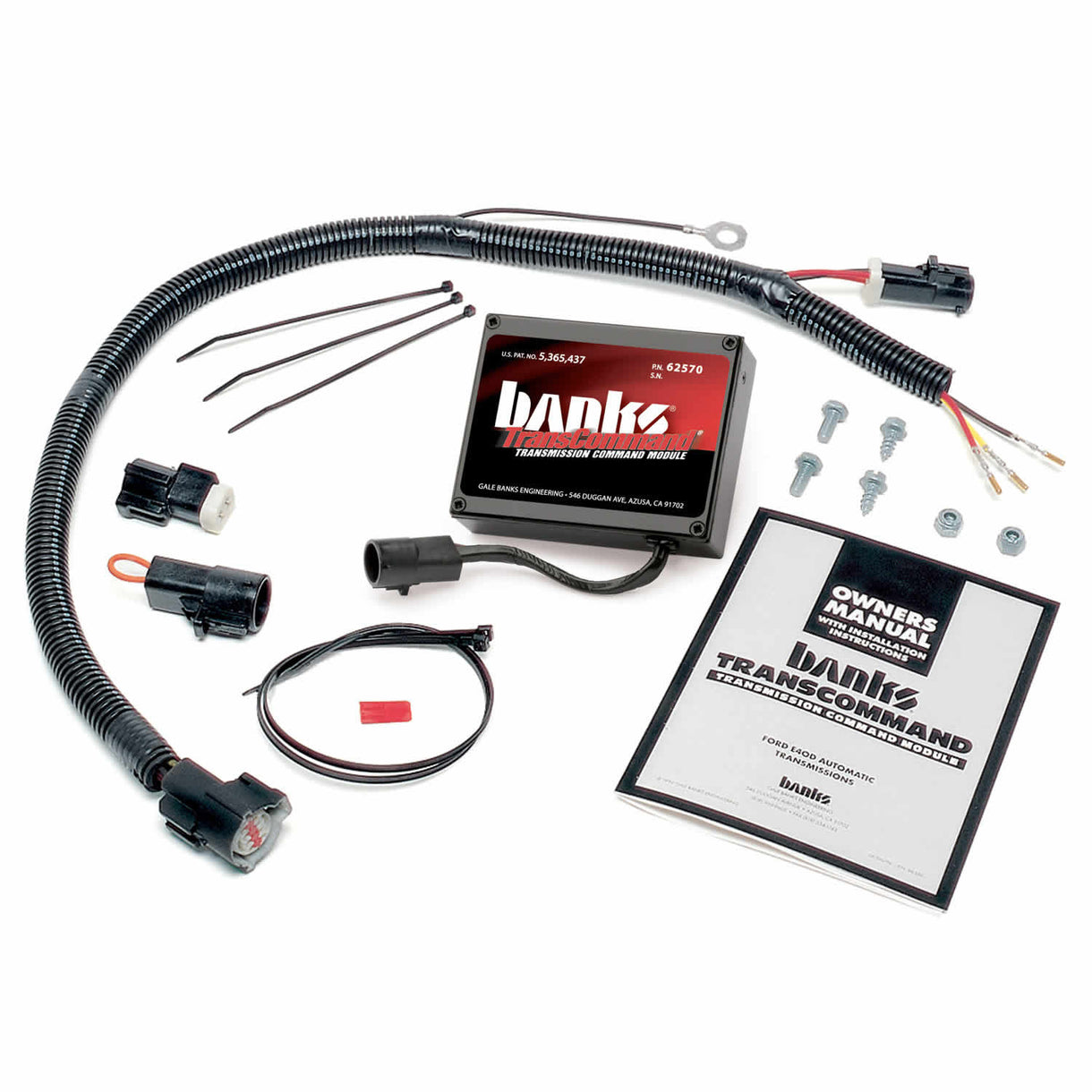 Transcommand Automatic Transmission Management Computer Ford 4R100 Transmission Banks Power 62570