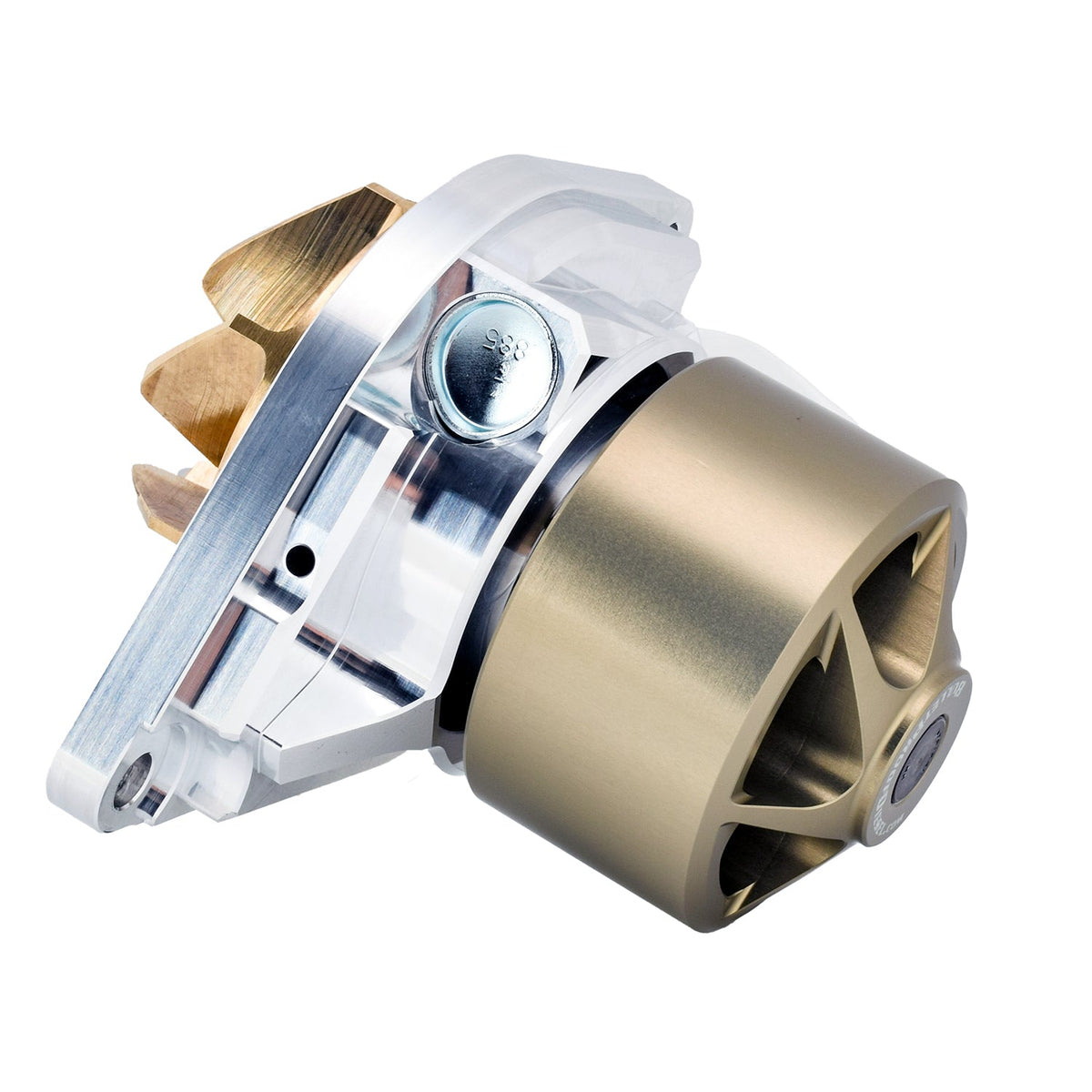 Bullet Proof Diesel Limited Edition Aluminum Water Pump with Bronze Impeller, 1989-2025 Ram 2500/3500/4500/5500 5.9L and 6.7L Cummins 90201235 - view 6