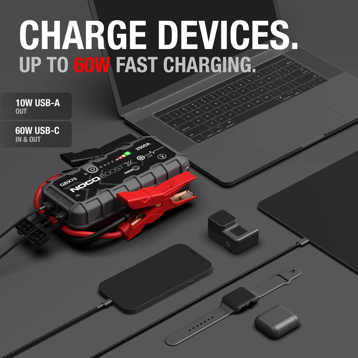 NOCO GBX75 Boost X 12V 2500A Jump Starter - view 5