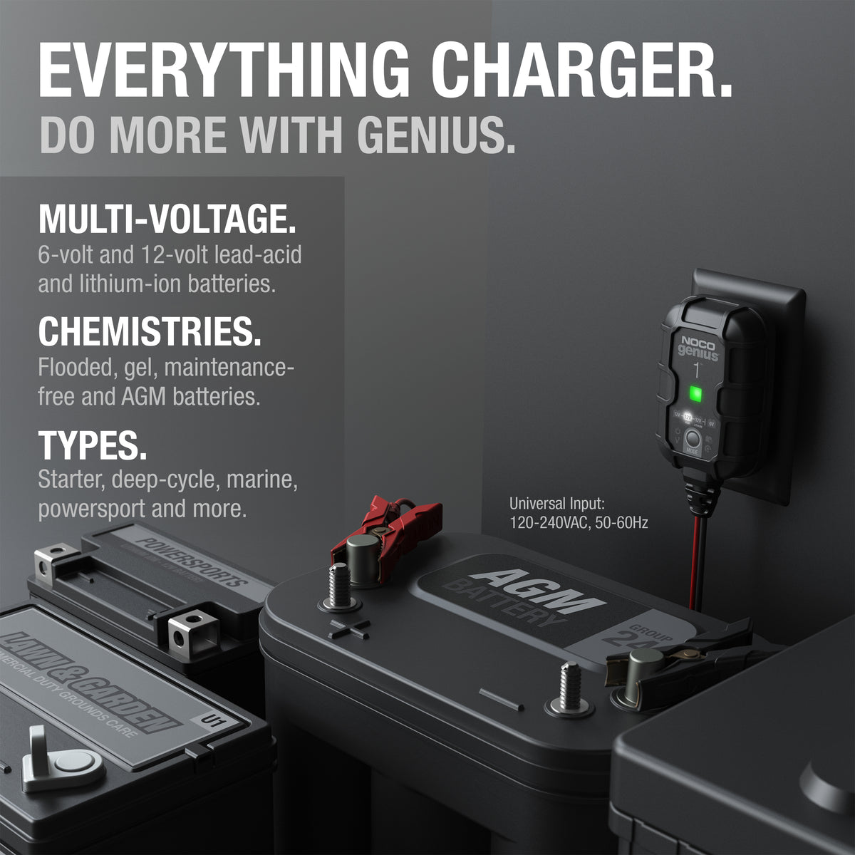 NOCO GENIUS1 1A Battery Charger - view 5