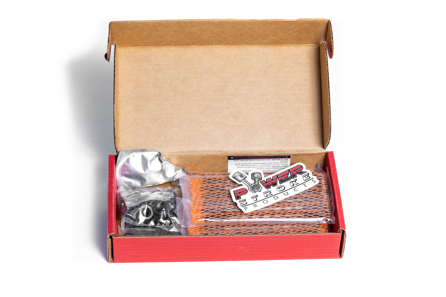 "Solid Seal" kit - Upper gasket kit w/ .010 over head gasket and a set of 220ksi head studs (18mm 6.0 Powerstroke). CA Excl.