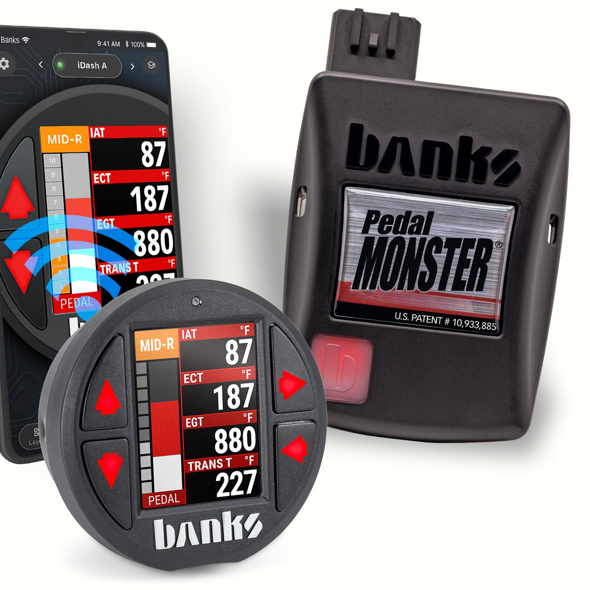 Banks PedalMonster Throttle Sensitivity Booster Upgrade Kit for Existing iDash, Many Cadillac and Chevy/GMC 64321 - view 5