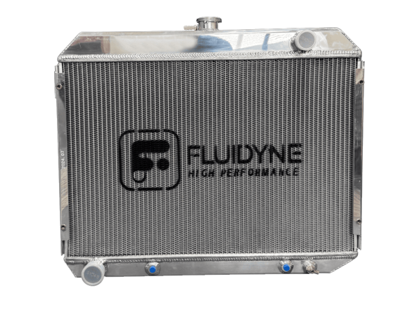 1968-1974 Dodge, Plymouth, Mopar 4 Row Polished Aluminum Radiator 29x22