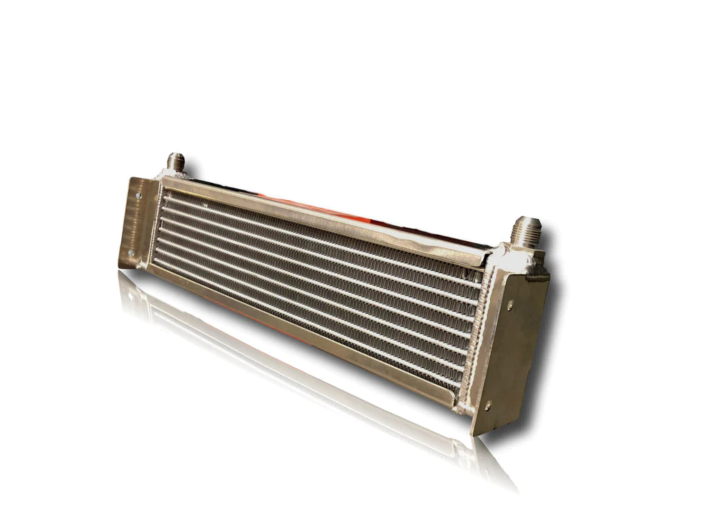 Fluidyne 17.5 Inches x 4 Inches x 1.25 Inches Power Steering, Rear End, Oil, Fluid Cooler, Single Pass