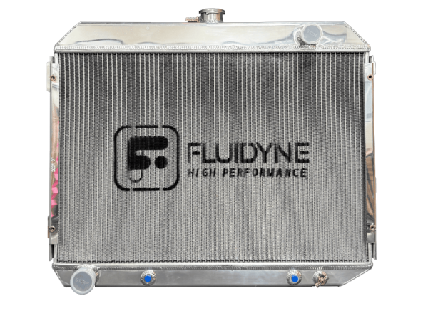 1969-1974 Dodge, Plymouth, Mopar 3 Row Automatic Polished Aluminum Radiator 29x22
