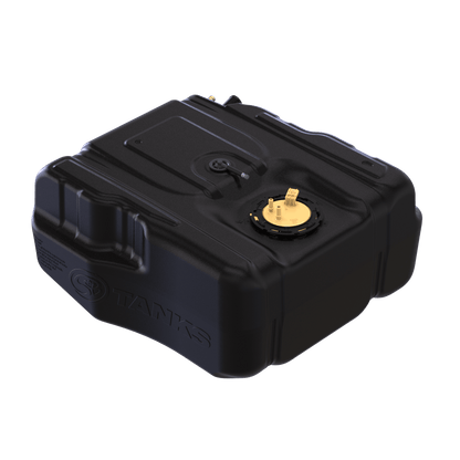 40 Gallon, After Axle, Replacement Fuel Tank for 2011-2016 Ford F250, 350, 450, 550 Powerstroke 6.7L Cab Chassis - 4