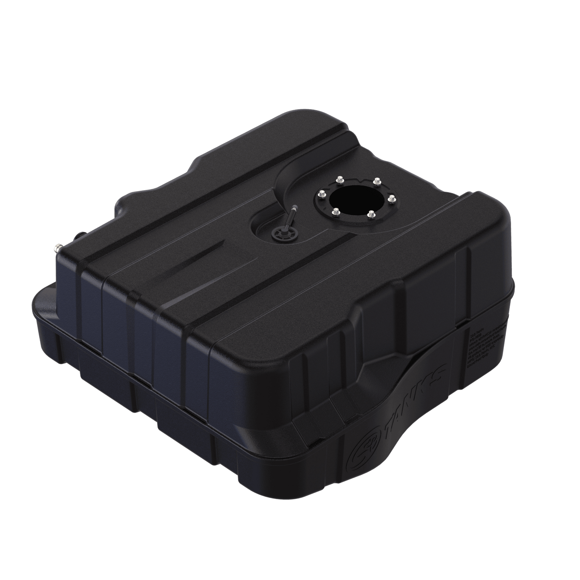 40 Gallon, After Axle, Replacement Fuel Tank 2000-10 Ford Powerstroke 7.3L, 6.0L, 6.4L Cab Chassis - 1