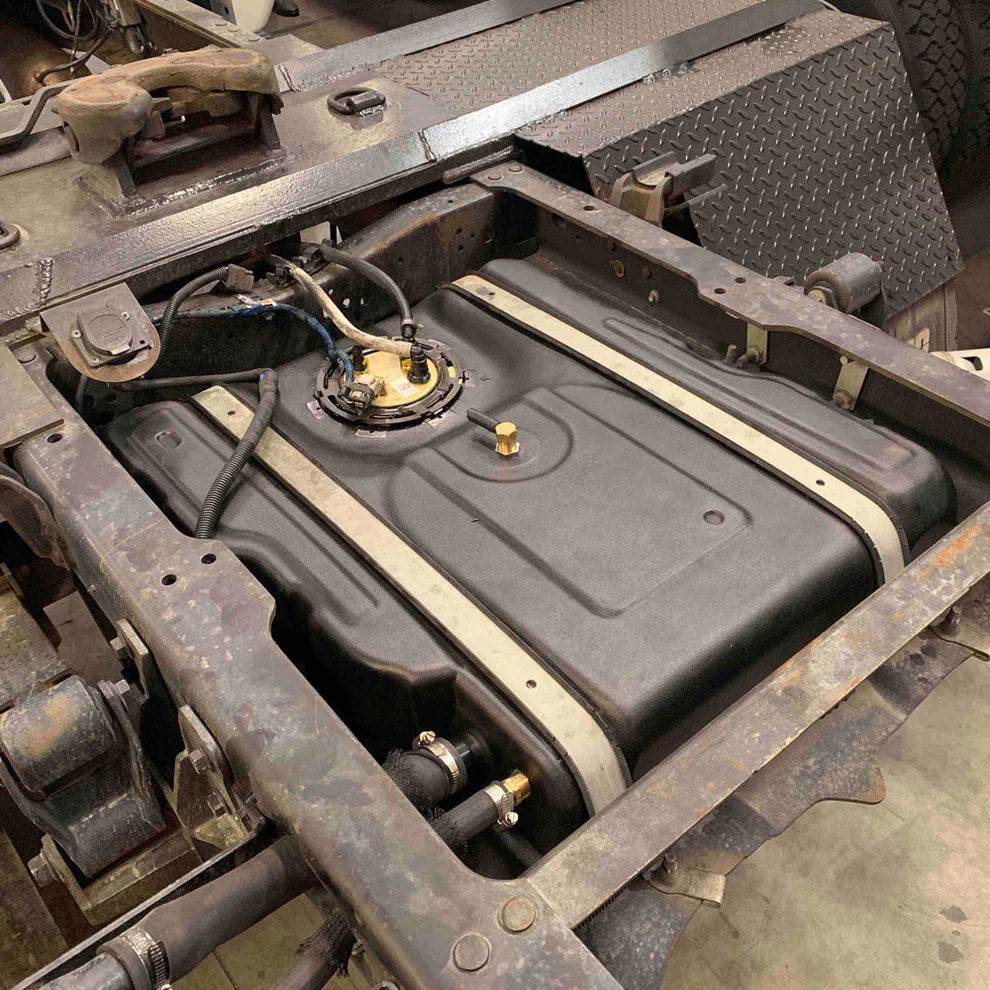 40 Gallon, After Axle, Replacement Fuel Tank for 2011-2016 Ford F250, 350, 450, 550 Powerstroke 6.7L Cab Chassis - 2