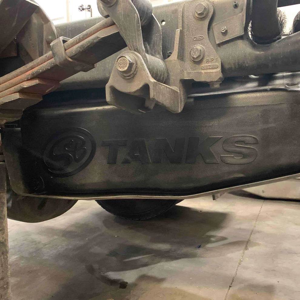 40 Gallon, After Axle, Replacement Fuel Tank 2000-10 Ford Powerstroke 7.3L, 6.0L, 6.4L Cab Chassis - 5