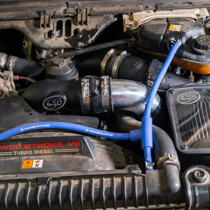 Intake Elbow with Cold Side Intercooler Piping & Boots for 2005-2007 Ford Powerstroke 6.0L - 4