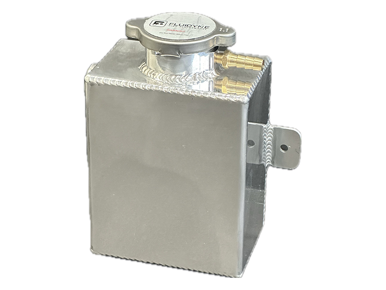 Fluidyne Polished Coolant Expansion Tank 1.25 Quart