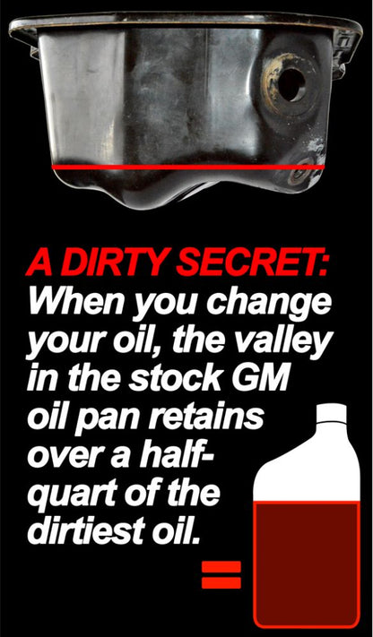 Deep Engine Oil Pan Black 11-16 18 Hole