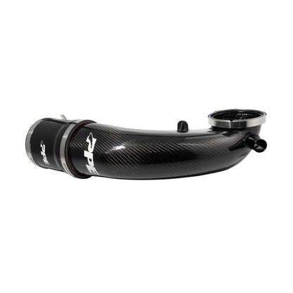 Turbo Inlet 2004.5-2005 GM 6.6L Duramax LLY - Zilla Carbon Fiber Weave Pacific Performance Engineering
