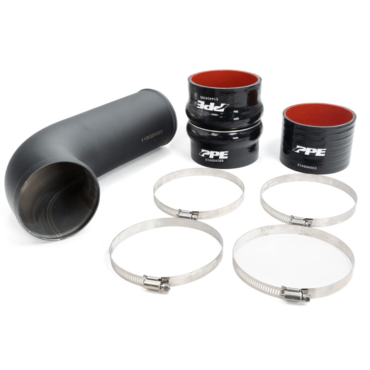 2017-2019 GM 6.6L Duramax Turbo Inlet Upgrade Kit Black