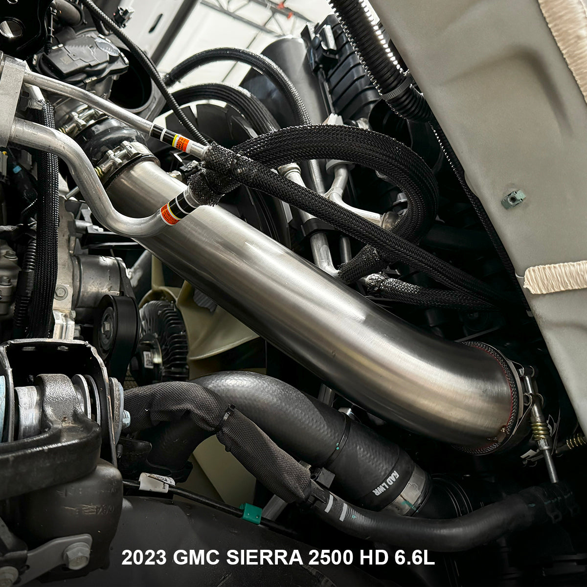 Charge Air Pipe Kit - GM 6.6L Duramax 20-25 L5P - Polished Pacific Performance Engineering