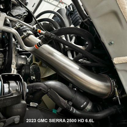 Charge Air Pipe Kit - GM 6.6L Duramax 20-25 L5P - Black Pacific Performance Engineering