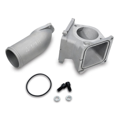 2006-2010 GM 6.6L Duramax Race High-Flow 3 inch Intake Bridge Manifold 2pc Race 06-10 Red PPE Diesel