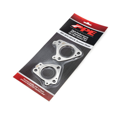Exhaust Manifold w/Up-Pipes GM 2001 CA, 01-04 FED LB7 No Y - Silver
