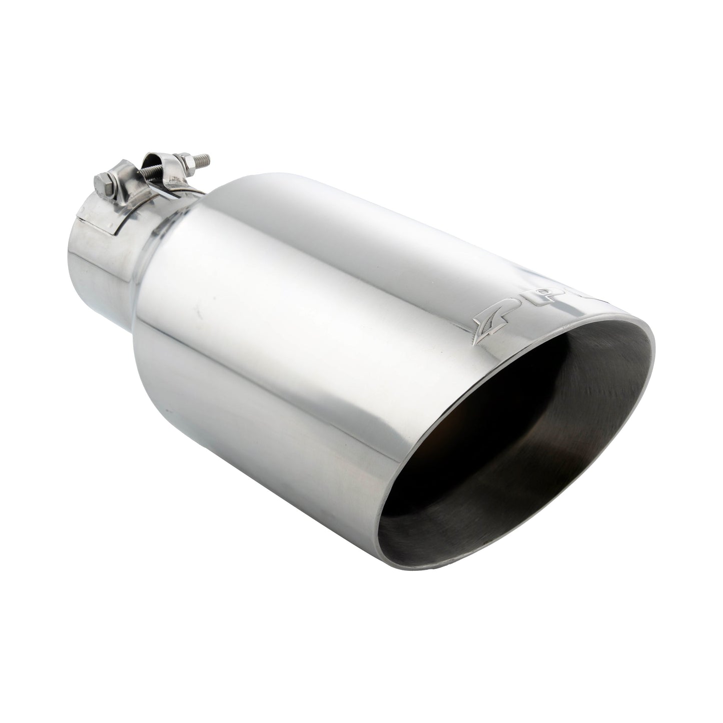 Exhaust Tip 2.5" Inlet 11'' Overall Length - Polished 117025030