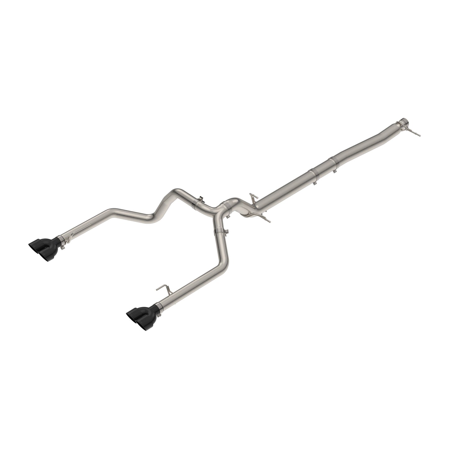 Exh Kit 4" DPF-Back Dual Tip - GM 3.0L Duramax 2023-2026 - Pol/Blk - Requires Cutting 117163020