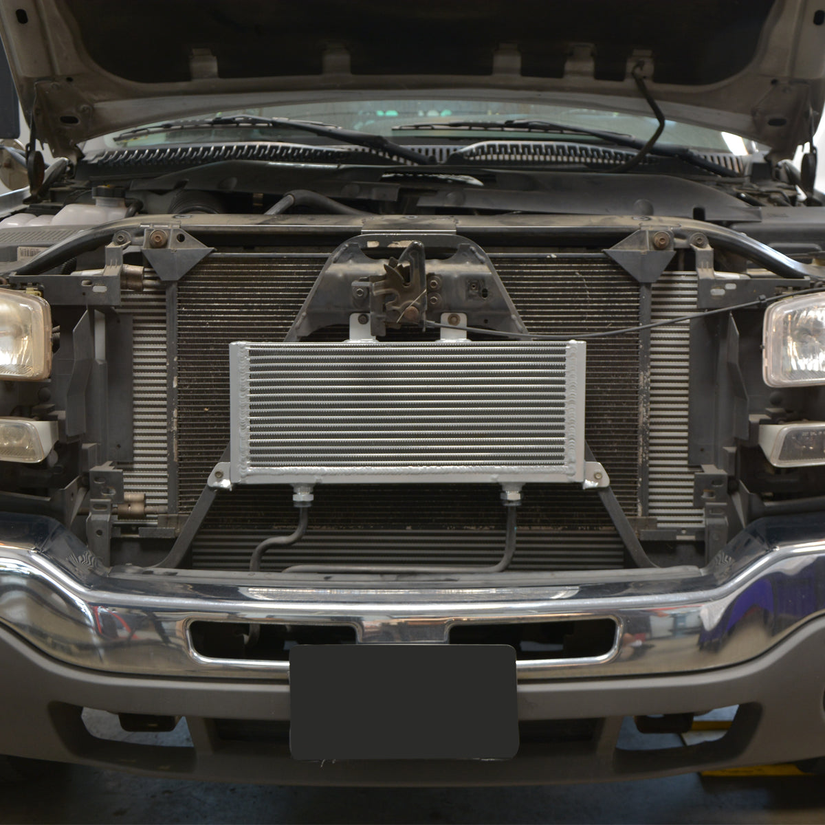 2001-2003 GM 6.6L Duramax w/ Allison Transmission Bar and Plate Transmission Cooler PPE Diesel