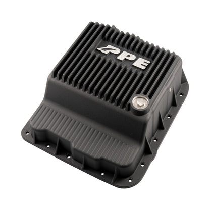 700R4 4L60 4L60E 4L65 4L70E 4L75E Deep Transmission Pan 1982 and Later GM - Black Pacific Performance Engineering