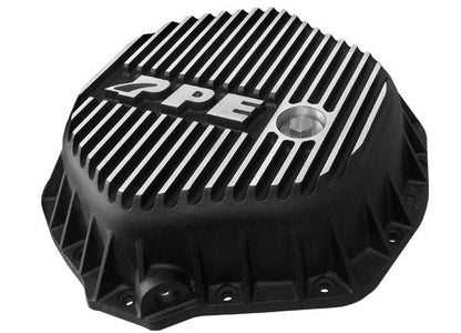 Heavy Duty Aluminum Rear Differential Cover GM/Dodge 2500HD/3500HD Brushed PPE Diesel