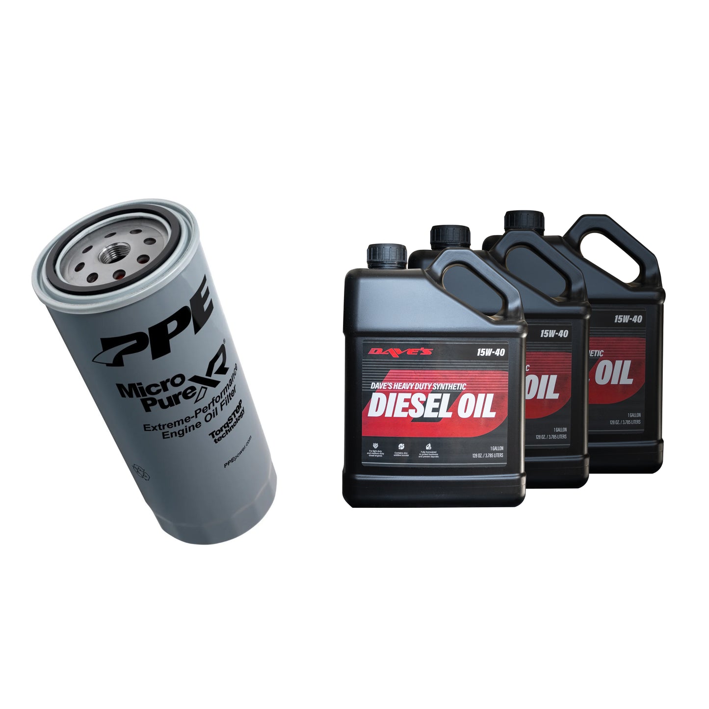 2001-2019 Duramax 6.6L Oil Change Package