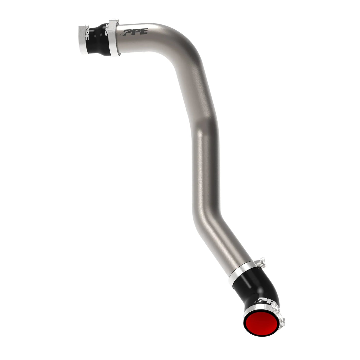 Intercooler Charge Pipe Kit Hot Side - GM 6.6L Duramax 2004.5-2010 - Brushed 115022010
