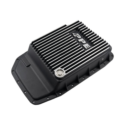 07-19 F150/Expedition/Navigator, 17-19 Super Duty 6R80/6R100 Cast Aluminum Transmission Pan Brushed Pacific Performance Engineering 328051210