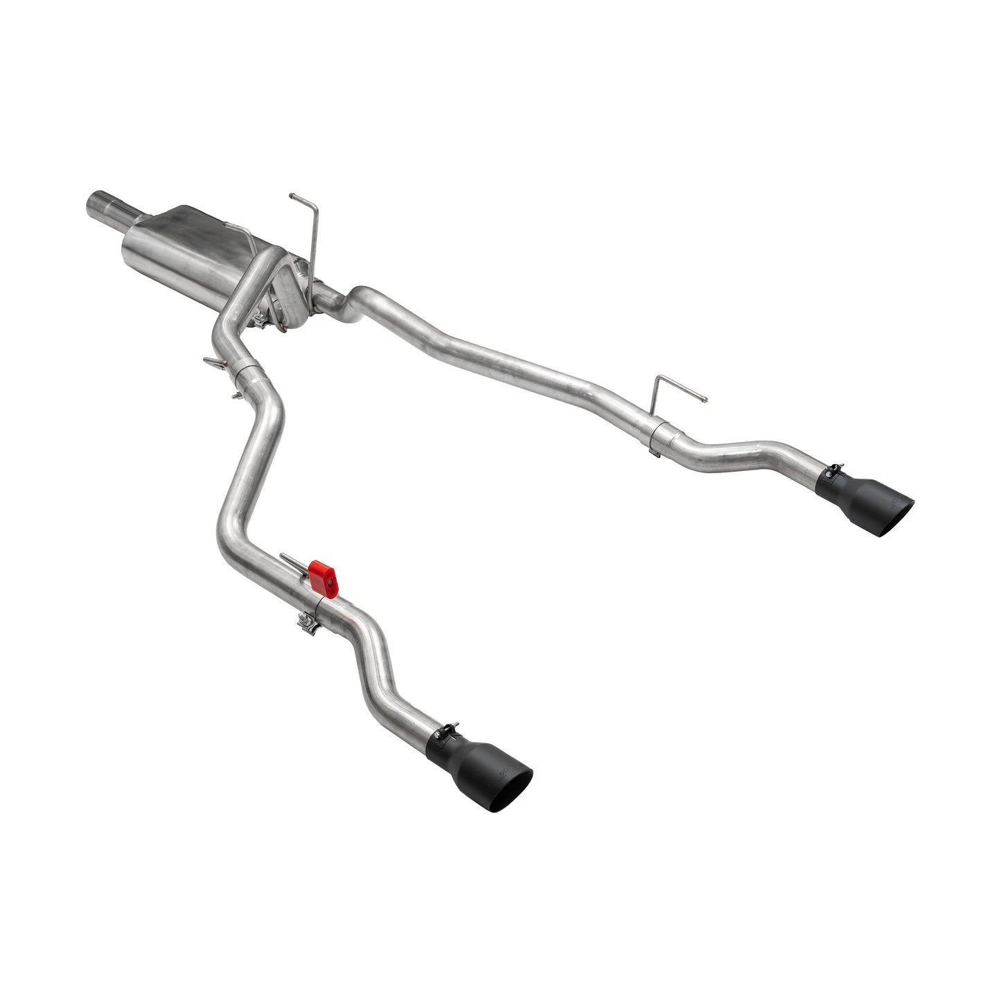 CAT-Back 3" Exhaust System 2.5" Axel Back Dual Exit Raw Tubing Polished Tips 2009-2018 RAM 5.7L HEMI 217040030