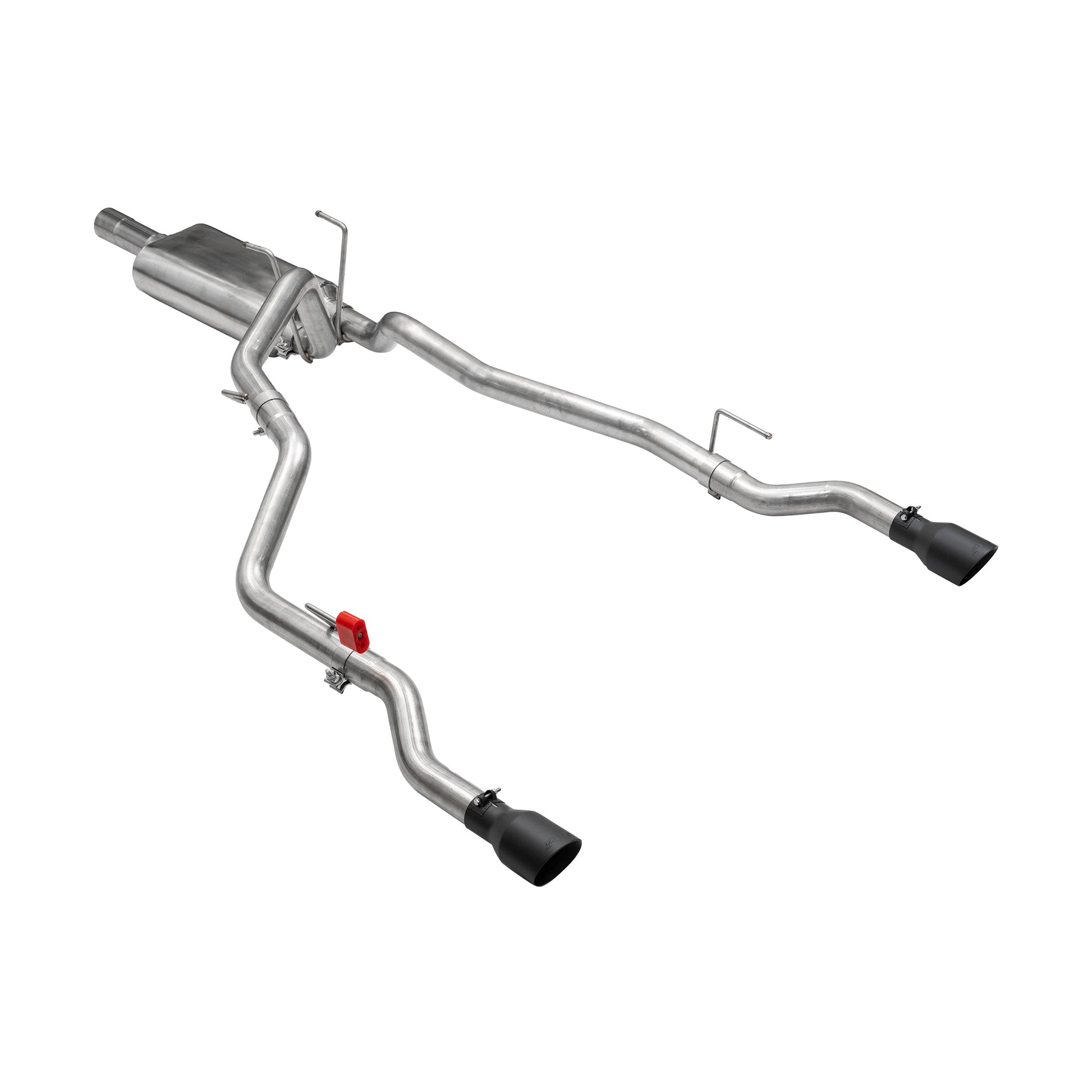 CAT-Back 3" Exhaust System 2.5" Axel Back Dual Exit Raw Tubing Polished Tips 2009-2018 RAM 5.7L HEMI 217040030