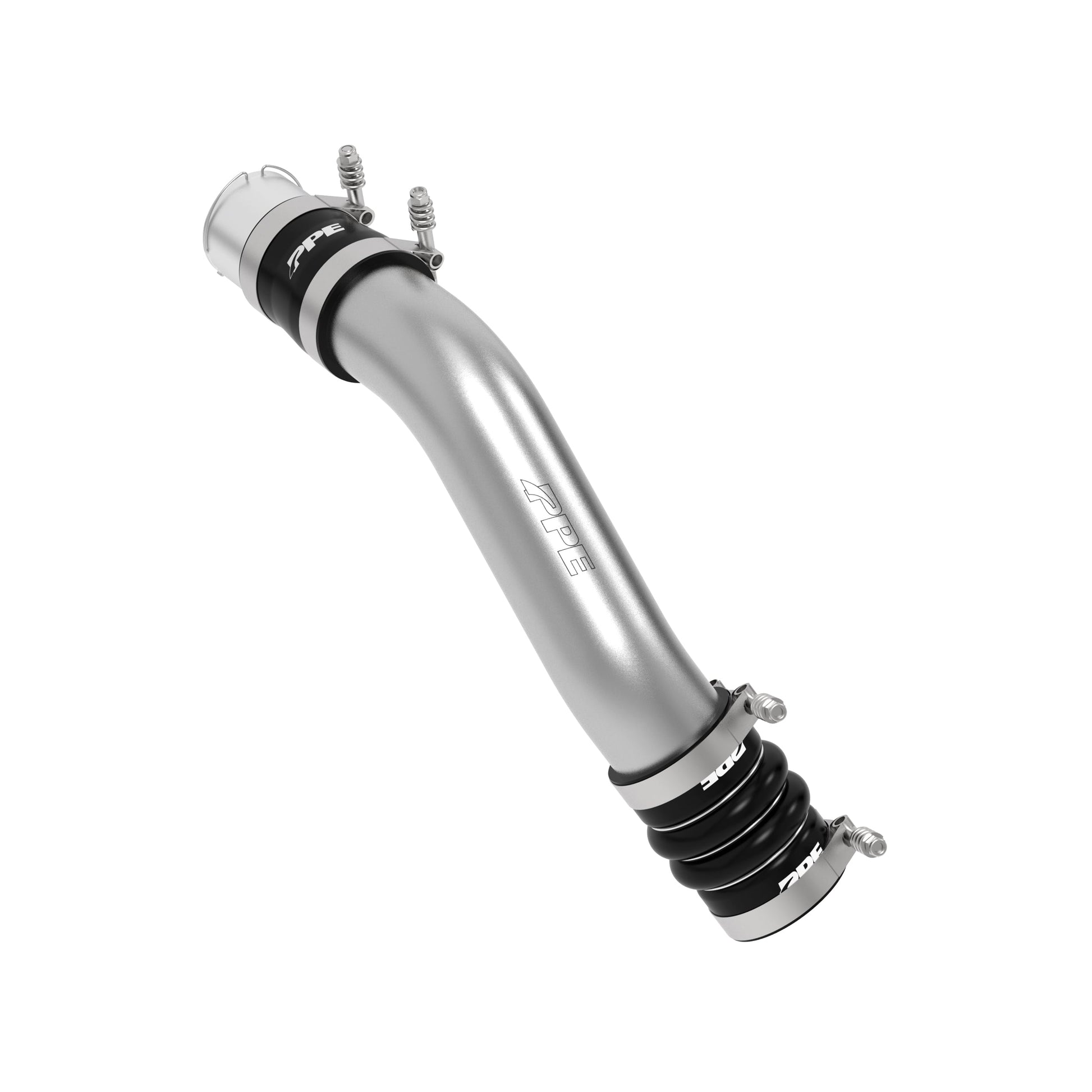 Hot Charge Air Pipe Kit - OEM Length - 2011-2016 Ford 6.7L Power Stroke - Brushed 315024110