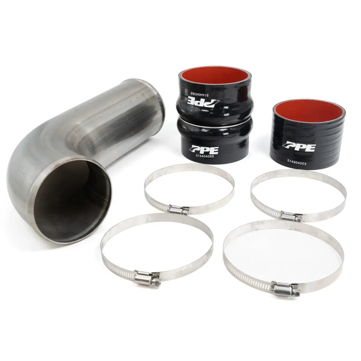 Turbo Inlet Upgrade Kit - GM 6.6L Duramax 2017-2019 L5P - Polished 115020030