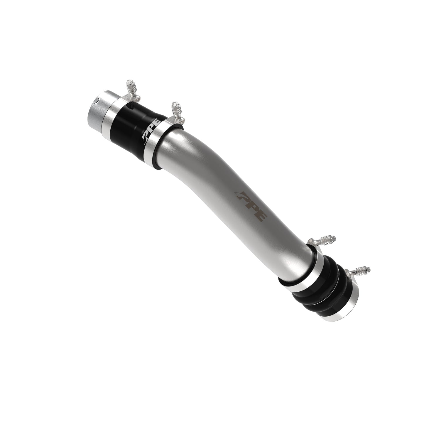 Hot Charge Air Pipe Kit - OEM Length - 2017-2026 Ford 6.7L Power Stroke - Brushed 315025210