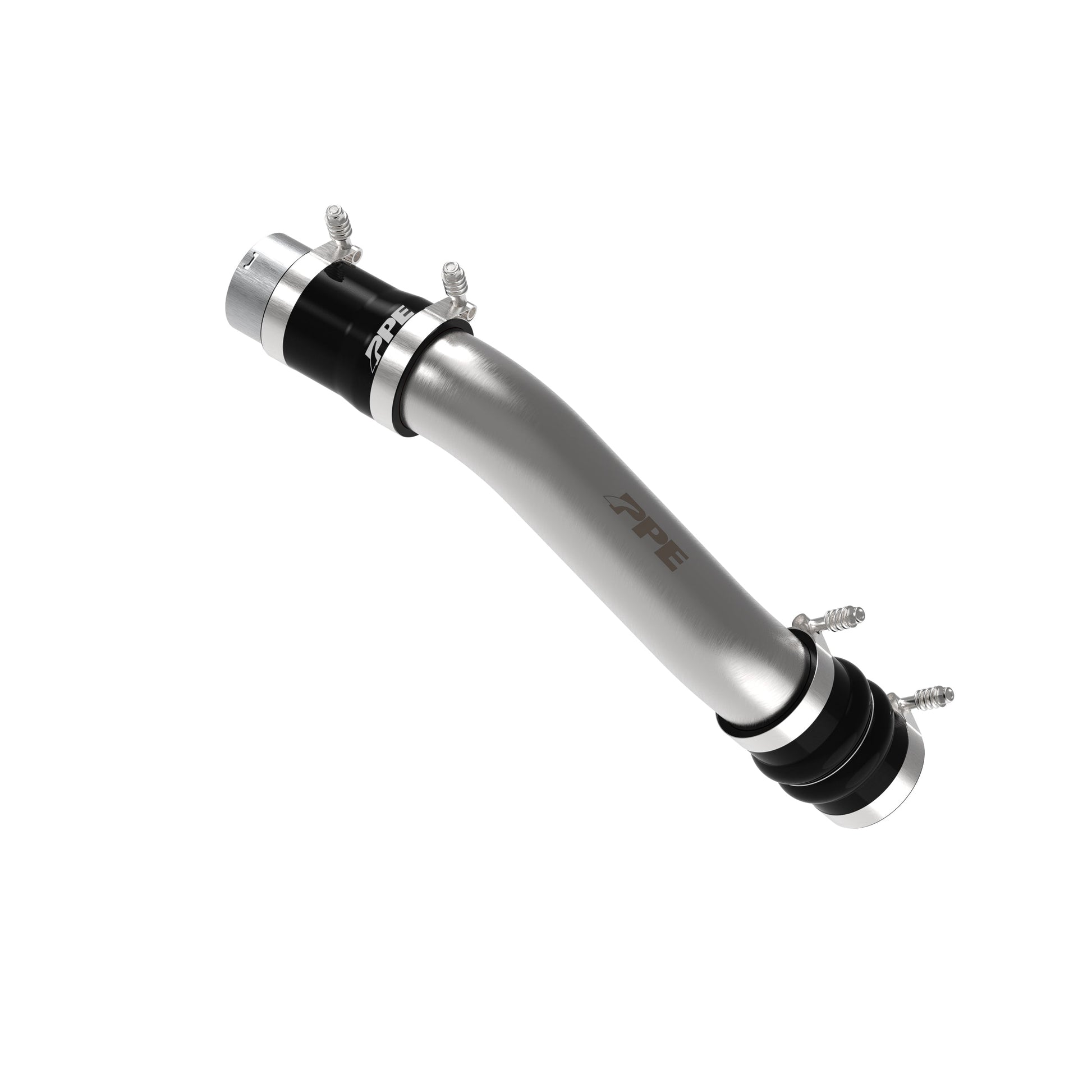 Hot Charge Air Pipe Kit - OEM Length - 2017-2026 Ford 6.7L Power Stroke - Brushed 315025210