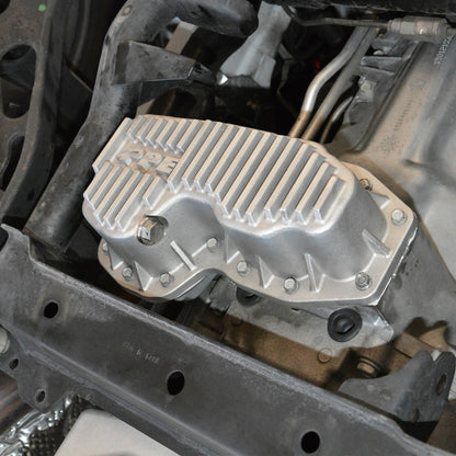 2011-2022 Jeep Grand Cherokee 3.6L Heavy-Duty Cast Aluminum Engine Oil Pan Black