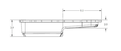 Transmission Pan Ecodiesel 1500 Ram Black PPE Diesel