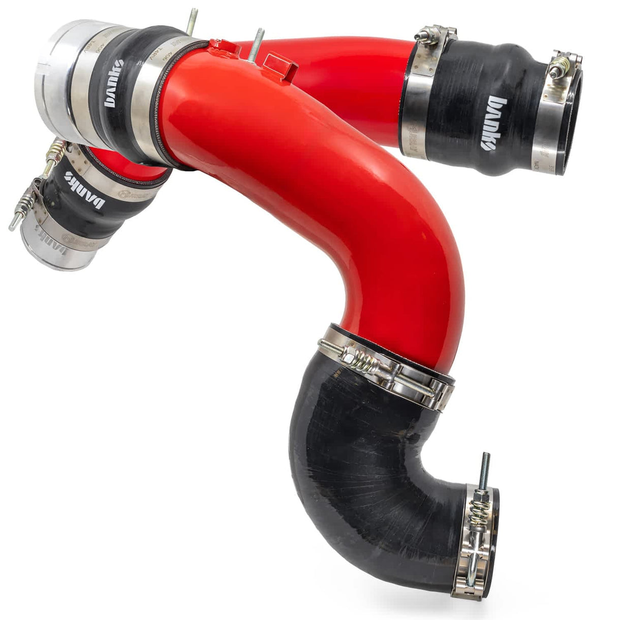 Boost Tube System, 2017-2024 Ford, Non-High Output, Red 26008