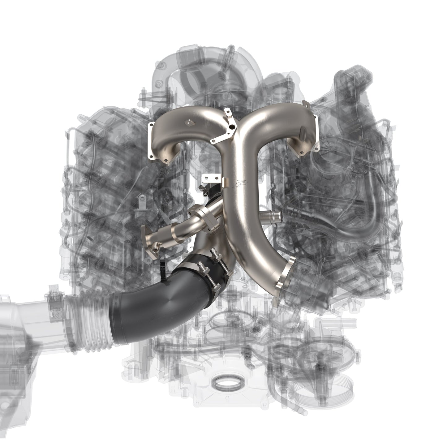 20-25 Ford 6.7L Power Stroke Zilla Intake Manifold and Turbo Inlet Kit-Polished Pacific Performance Engineering