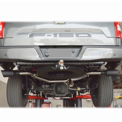 Exhaust Cat Back Ford F150 (2015-2022) Polished Tube Polished Tips