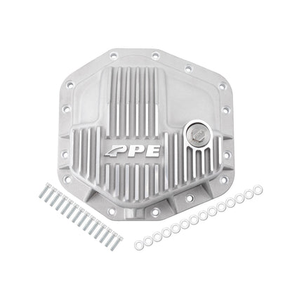 23-25 Ford Super Duty Dana M235 -14 Bolt Heavy-Duty Cast Aluminum Front Differential Cover Raw Pacific Performance Engineering