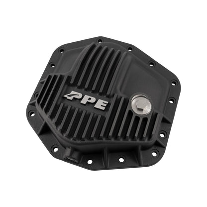 23-25 Ford Super Duty Dana M235 -14 Bolt Heavy-Duty Cast Aluminum Front Differential Cover Black Pacific Performance Engineering