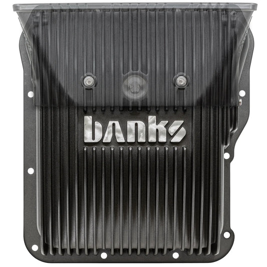 Ram-Air Transmission Pan Black Powder Coat 2001-2019 Chevy/GMC 2500/3500 6.6L Diesel with 5 or 6 speed Allison 1000 Transmission