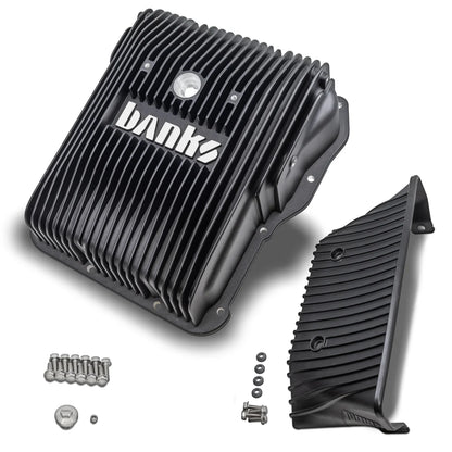 Ram-Air Transmission Pan Black Powder Coat 2001-2019 Chevy/GMC 2500/3500 6.6L Diesel with 5 or 6 speed Allison 1000 Transmission