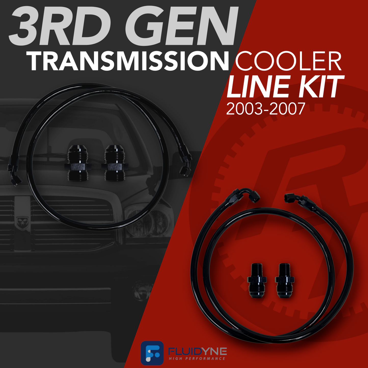 48RE 03-07  Cooler Line Kit No Pre Heater